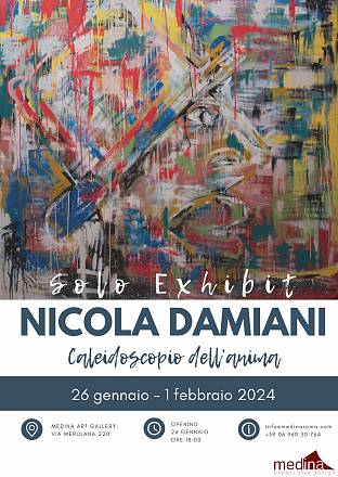Caleidoscopio dell'anima, mostra di nicola damiani